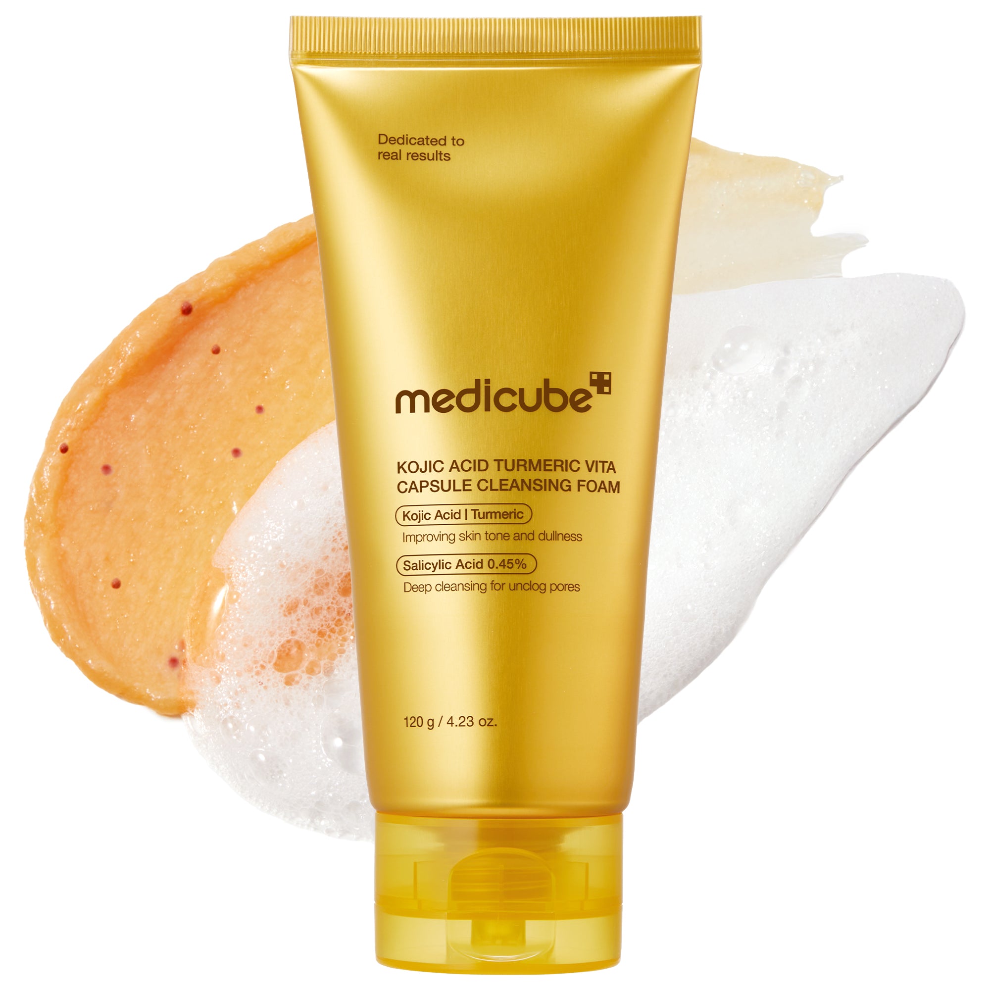 00_f021cfd5-fd67-4f57-ab4c-e7932f9cb7f8 Kojic Acid Turmeric Vita Capsule Foam Cleanser - Image 1