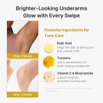 Kojic Acid Brightening Deodorant (Vanilla & Pistachio) - Image 3